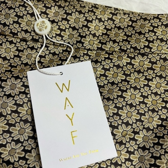 NWT WAYF Size 1X Floral Button Down Skirt - Picture 6 of 11